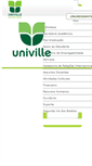 Mobile Screenshot of antigo.univille.br