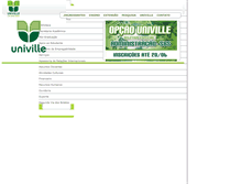 Tablet Screenshot of antigo.univille.br